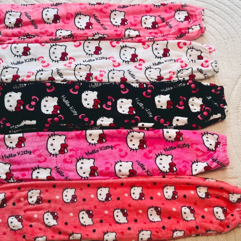 Hello Kitty Flannel Pajamas